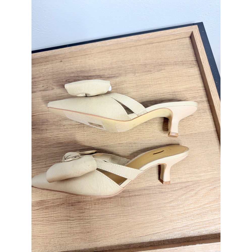 J.Crew Bow heeled mules 5.5 - Picture 7 of 9